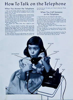 How to talk on the telephone 3